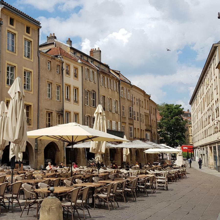 Charmant Appartement 2 Chambres Metz Centre Proche Pompidou エクステリア 写真